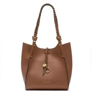 Calvin Klein | Caramel Shelly Tote Shoulder Bag